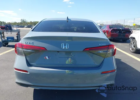 2024 Honda Civic Sport из США, поврежденный, VIN 2HGFE2F51RH574630